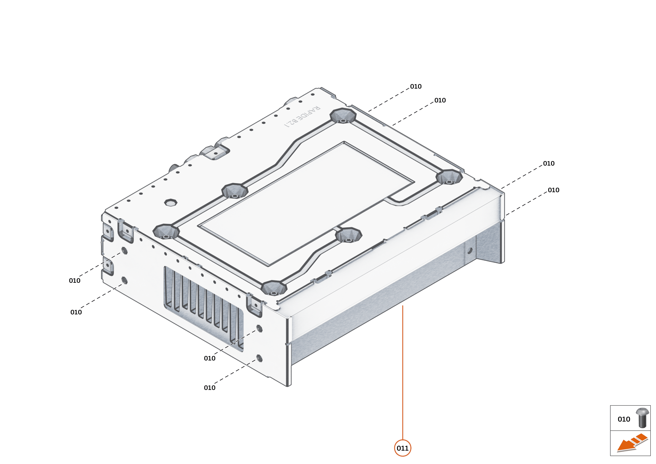 40 - INFOTAINMENT - 40.3 - ADI ECU SYSTEM of McLaren McLaren Ultimate Series McLaren Elva
