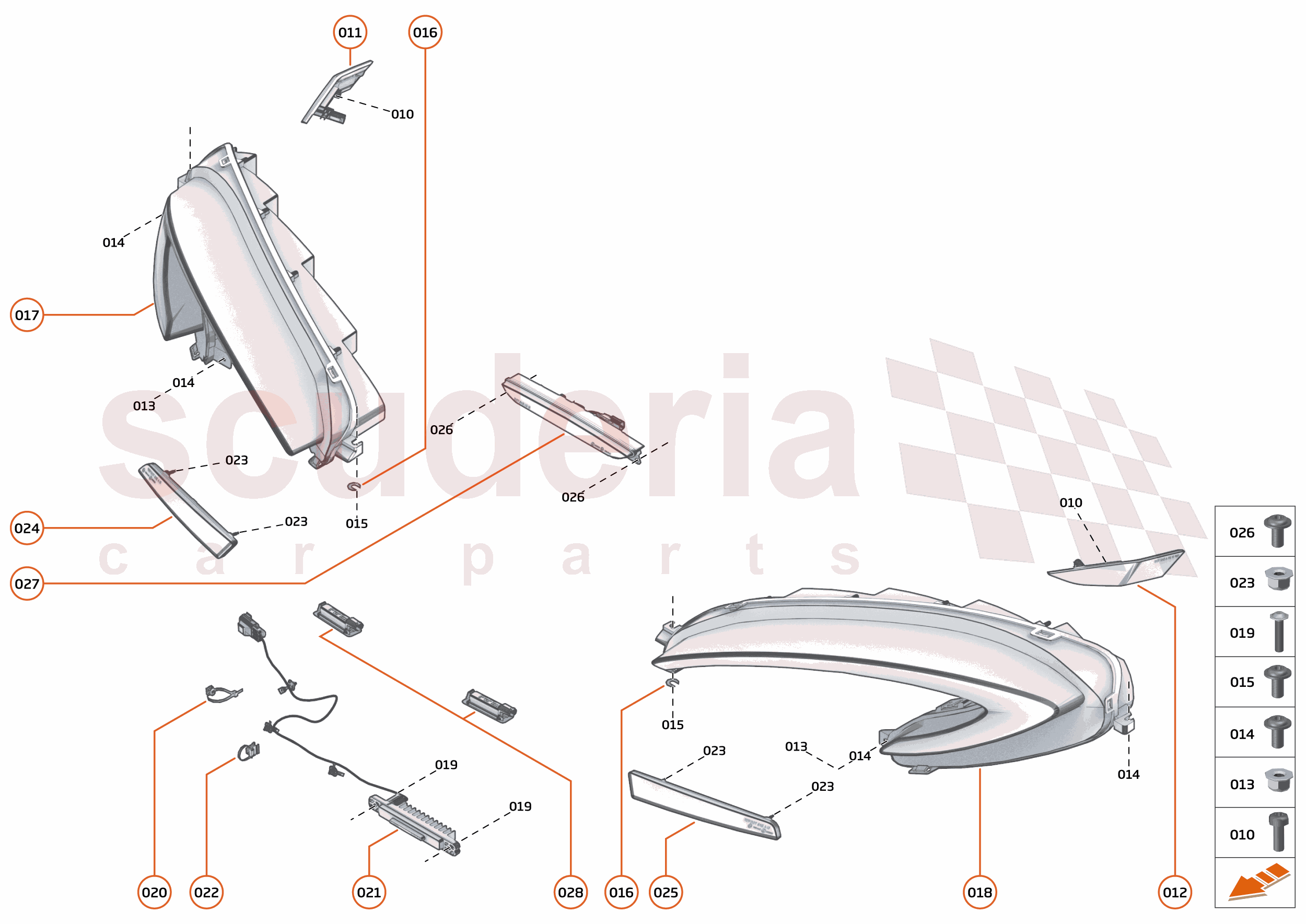 10 - LIGHTS - 10.2 - REAR LIGHTS of McLaren McLaren McLaren 620R