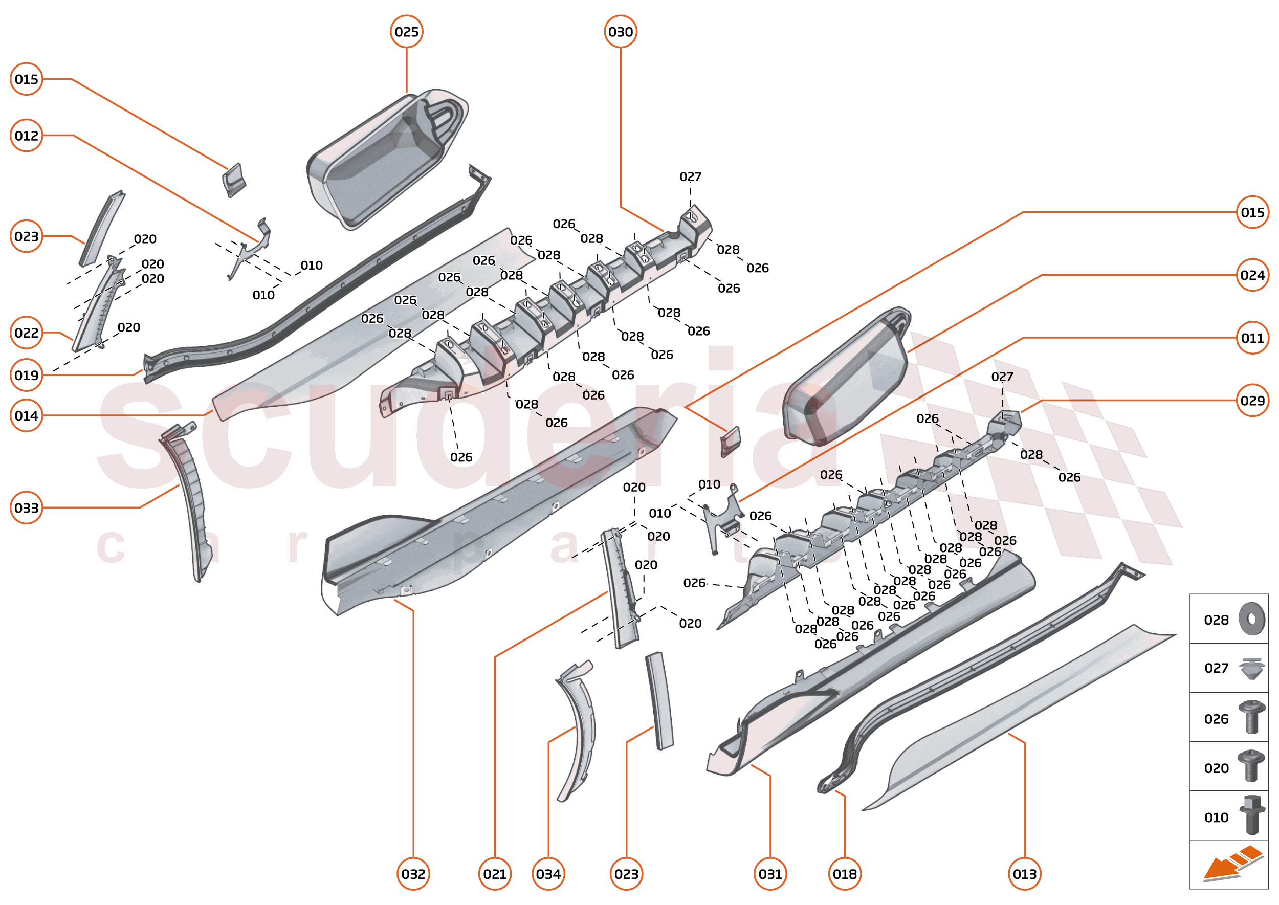 6 - CLOSURES - 6.8 - DOOR HARDWARE of McLaren McLaren McLaren 600LT Spider
