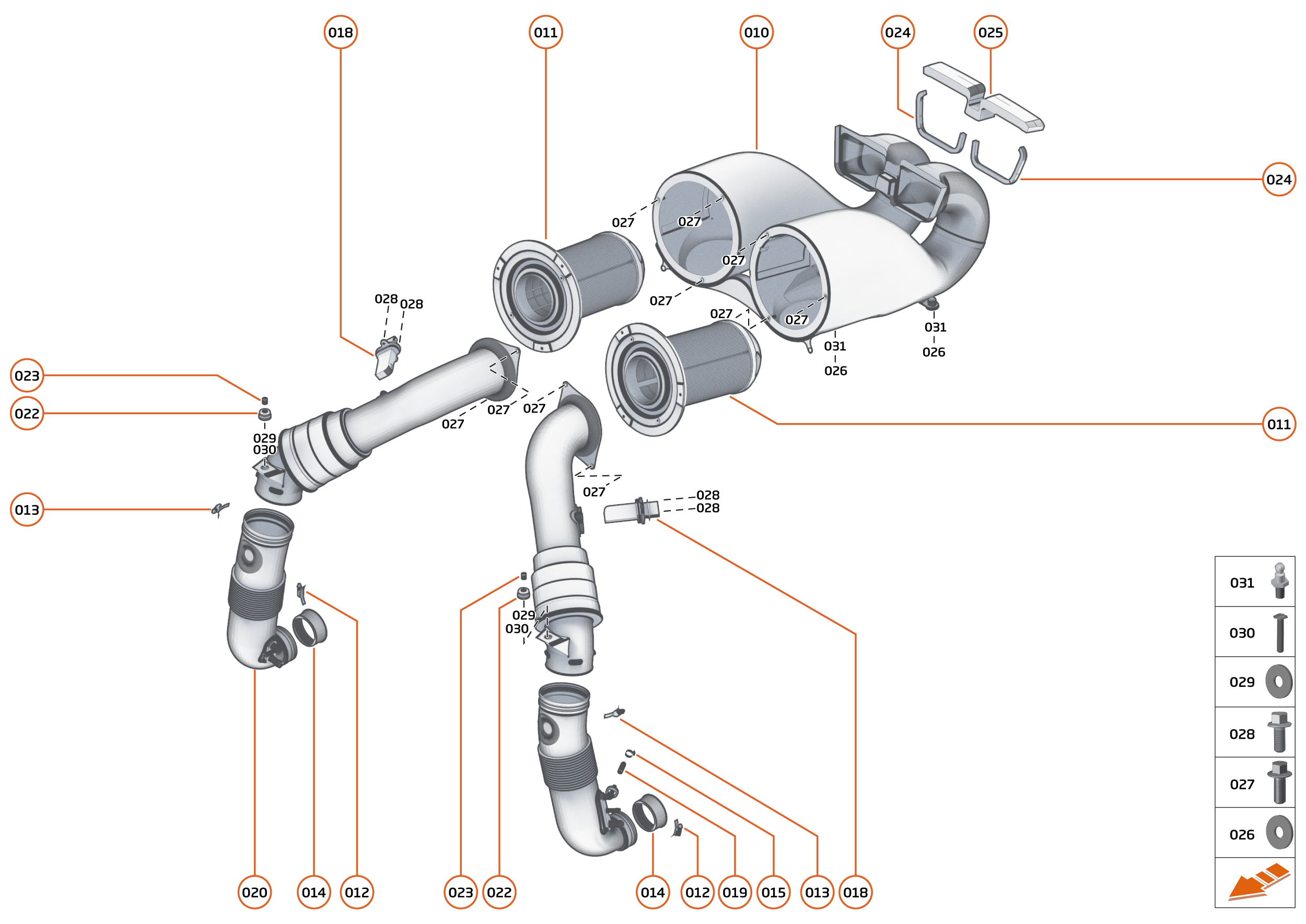 24 - AIR INDUCTION SYSTEMS - AIS - 24.1 - AIS - LOW PRESSURE SYSTEM of McLaren McLaren Ultimate Series McLaren Speedtail