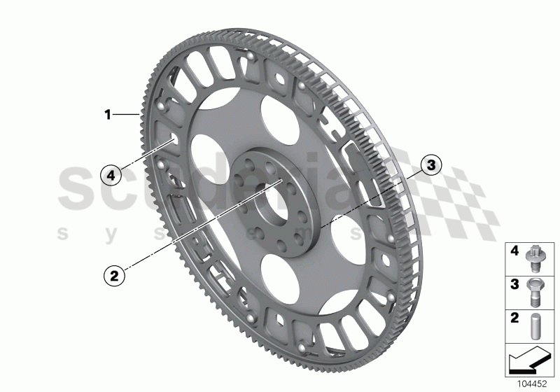 Flywheel automatic of Rolls Royce Rolls Royce Phantom Extended Wheelbase