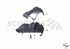 Steering column trim of Rolls Royce Rolls Royce Ghost Series I (2009-2014)