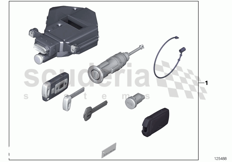 One-key locking of Rolls Royce Rolls Royce Phantom