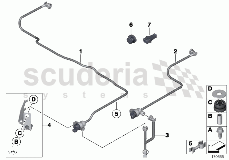 Injection system - tank ventilation of Rolls Royce Rolls Royce Phantom
