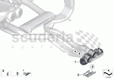 Flap actuators rear air conditioning of Rolls Royce Rolls Royce Phantom