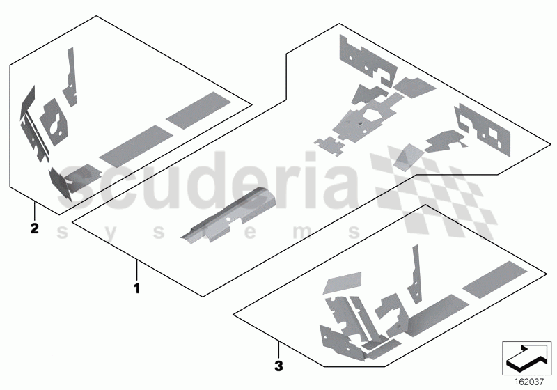 SOUND INSULATING FRONT of Rolls Royce Rolls Royce Phantom Coupe