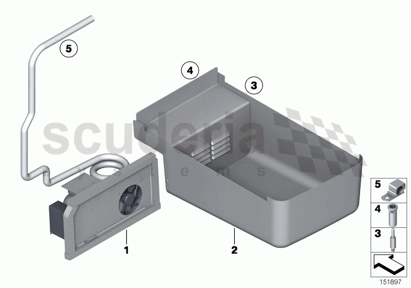 Compressor assembly and trim panels of Rolls Royce Rolls Royce Phantom Extended Wheelbase
