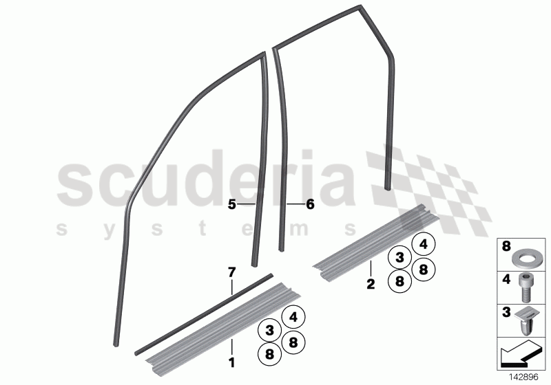EDGE PROTECTION/ROCKERS COVERS of Rolls Royce Rolls Royce Phantom Extended Wheelbase