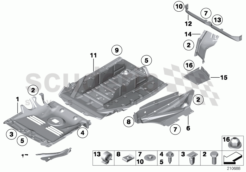 Underfloor coating of Rolls Royce Rolls Royce Phantom Extended Wheelbase