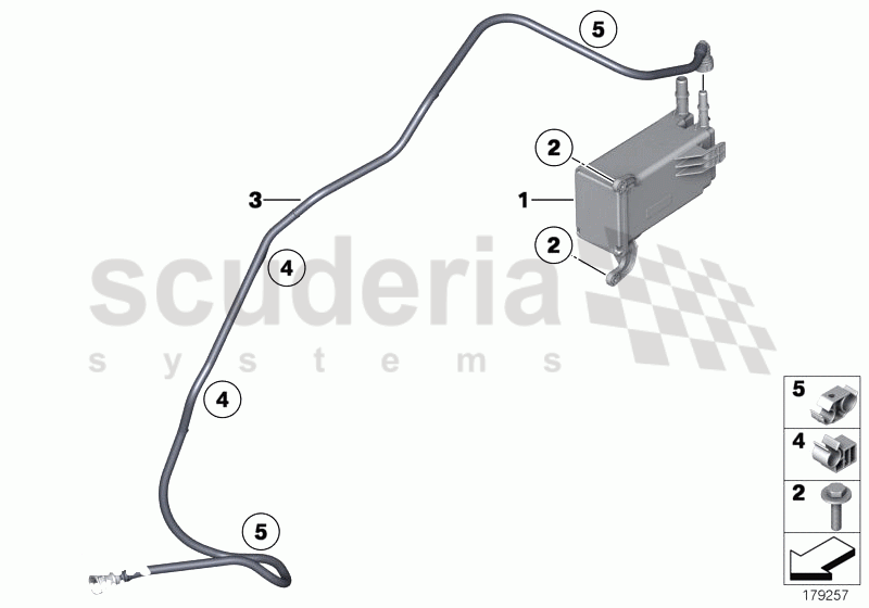 Activated Charcoal Filter/FUEL VENTILAT of Rolls Royce Rolls Royce Ghost Series I (2009-2014)