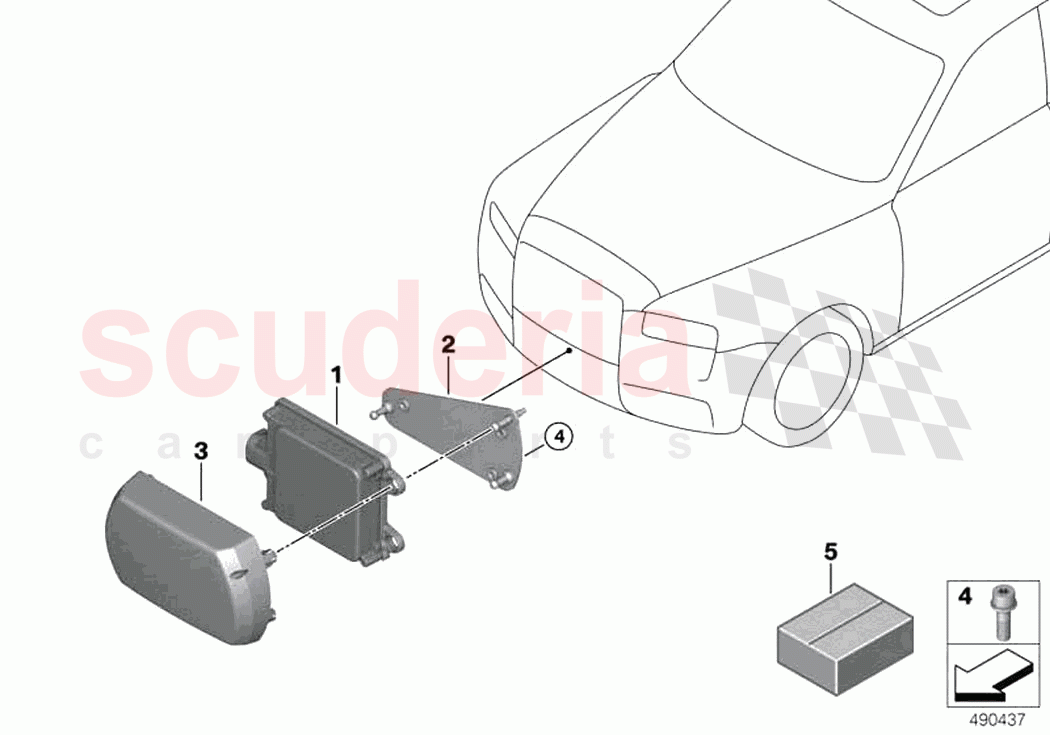 Active Cruise Control Stop Go of Rolls Royce Rolls Royce Cullinan RR31(2017-2023)
