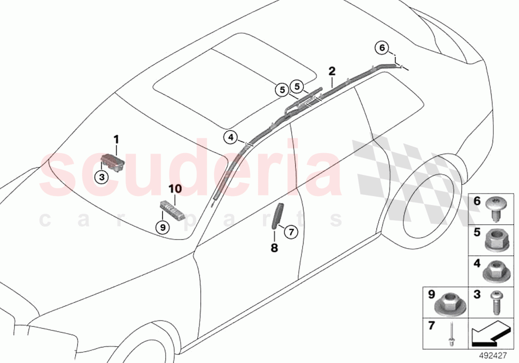 Airbag of Rolls Royce Rolls Royce Cullinan RR31(2017-2023)