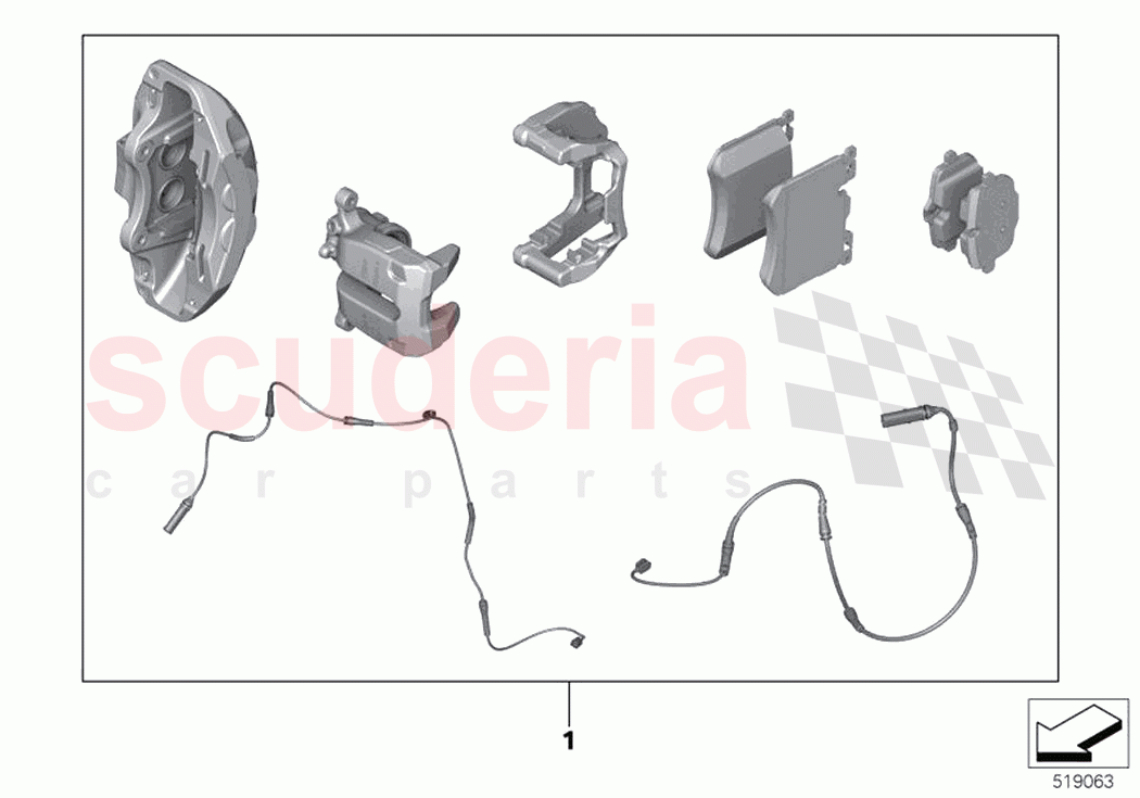 Retrofit Painted Brake Calipers of Rolls Royce Rolls Royce Cullinan RR31(2017-2023)