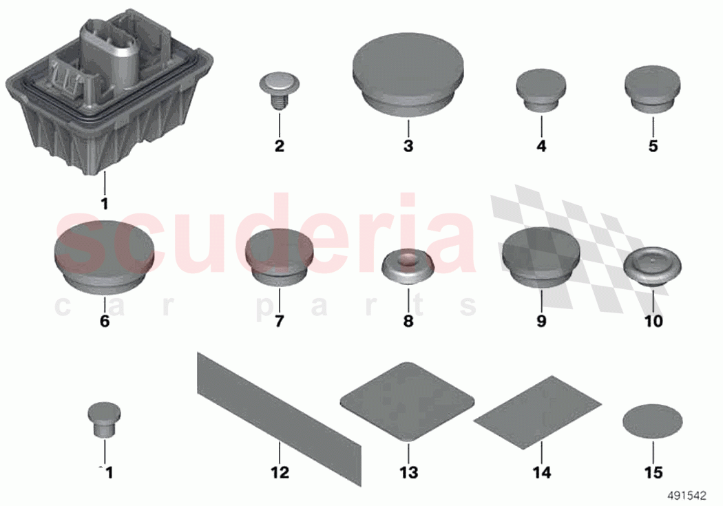 Sealing cap plug of Rolls Royce Rolls Royce Cullinan RR31(2017-2023)