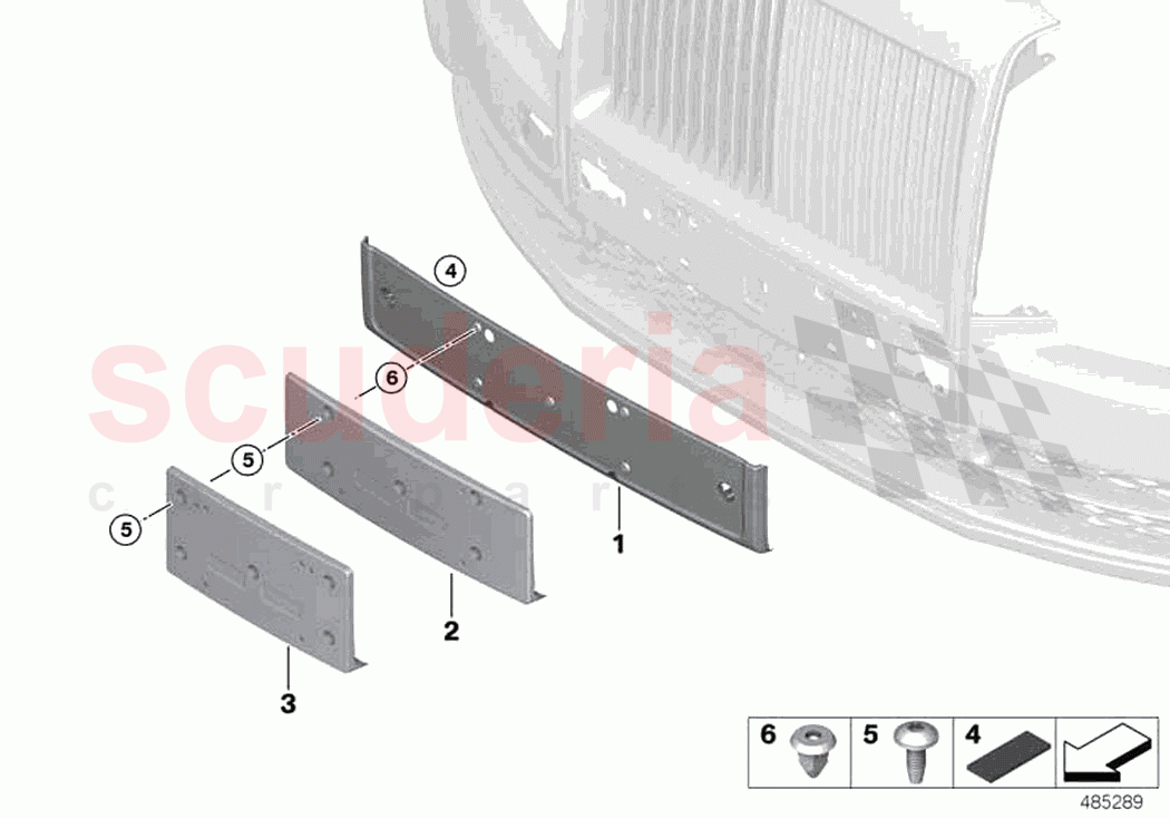Trim panel trim elements front of Rolls Royce Rolls Royce Cullinan RR31(2017-2023)
