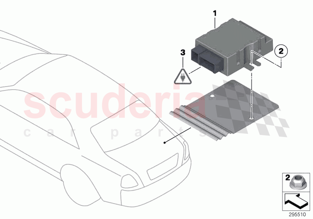 Control unit for fuel pump of Rolls Royce Rolls Royce Dawn RR6(2017-2023)