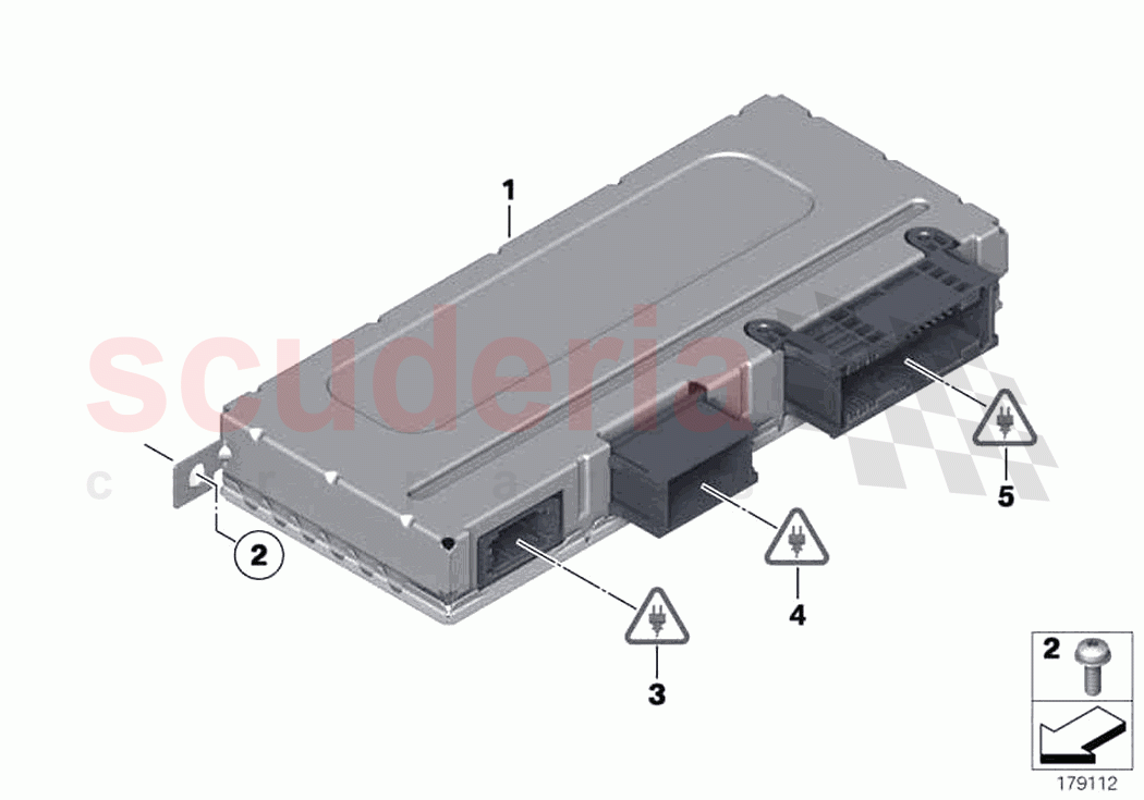 ECU Central Gateway Module of Rolls Royce Rolls Royce Dawn RR6(2017-2023)