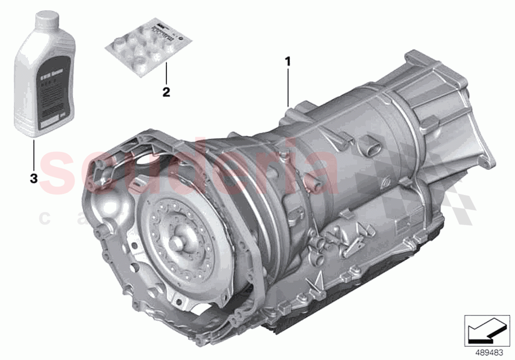 AT GA8HP95Z all wheel drive vehicle of Rolls Royce Rolls Royce Ghost Extended RR22(2019-2023)