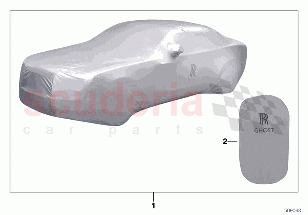 Car Cover Outdoor of Rolls Royce Rolls Royce Ghost Extended RR22(2019-2023)