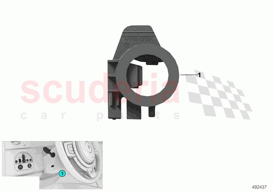 Emergency starting coil of Rolls Royce Rolls Royce Ghost Extended RR22(2019-2023)