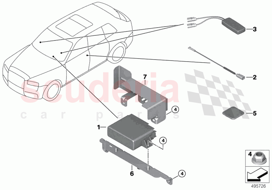 Stolen Vehicle Tracking of Rolls Royce Rolls Royce Ghost RR21(2019-2023)
