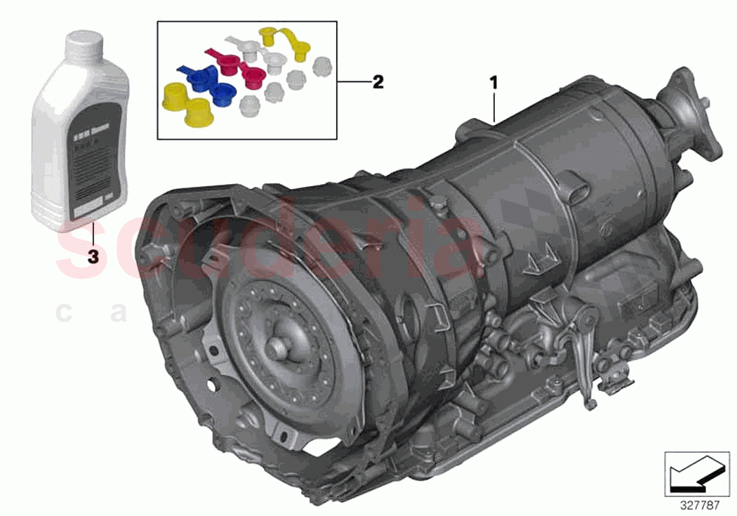 Automatic transmission GA8HP90Z of Rolls Royce Rolls Royce Ghost RR4(2017-2019)