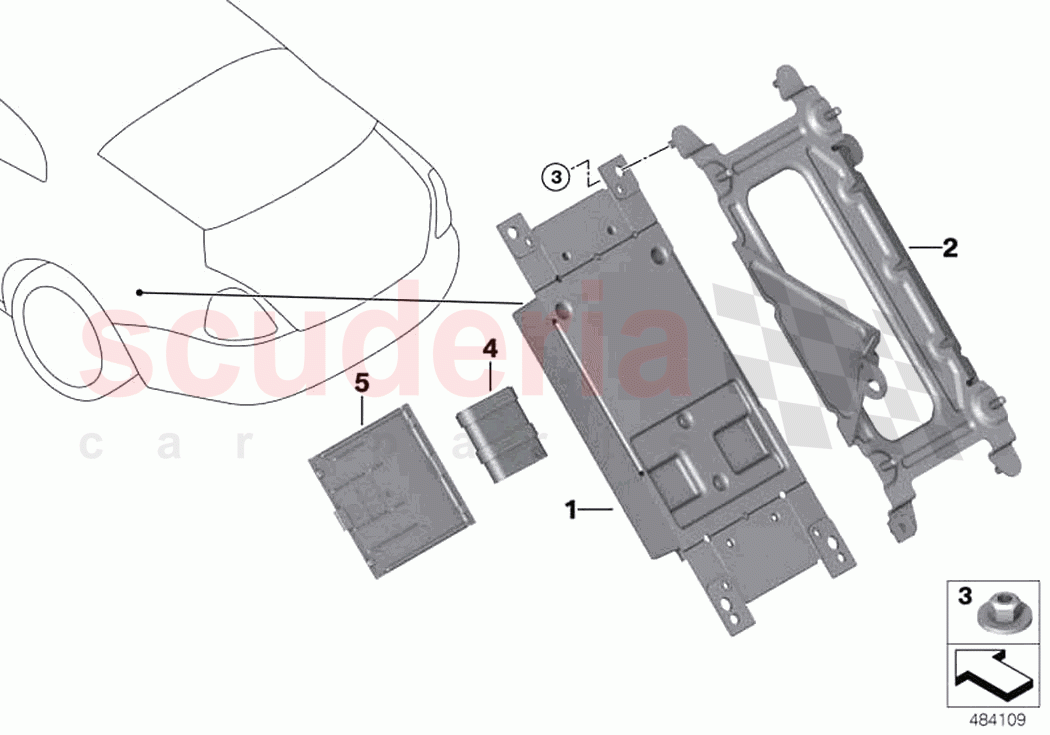 Telematic Communication Box of Rolls Royce Rolls Royce Ghost RR4(2017-2019)