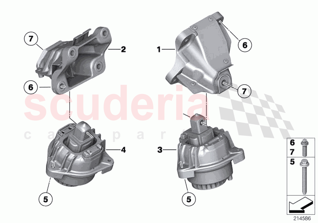 Engine Suspension of Rolls Royce Rolls Royce Ghost RR4(2017-2019)