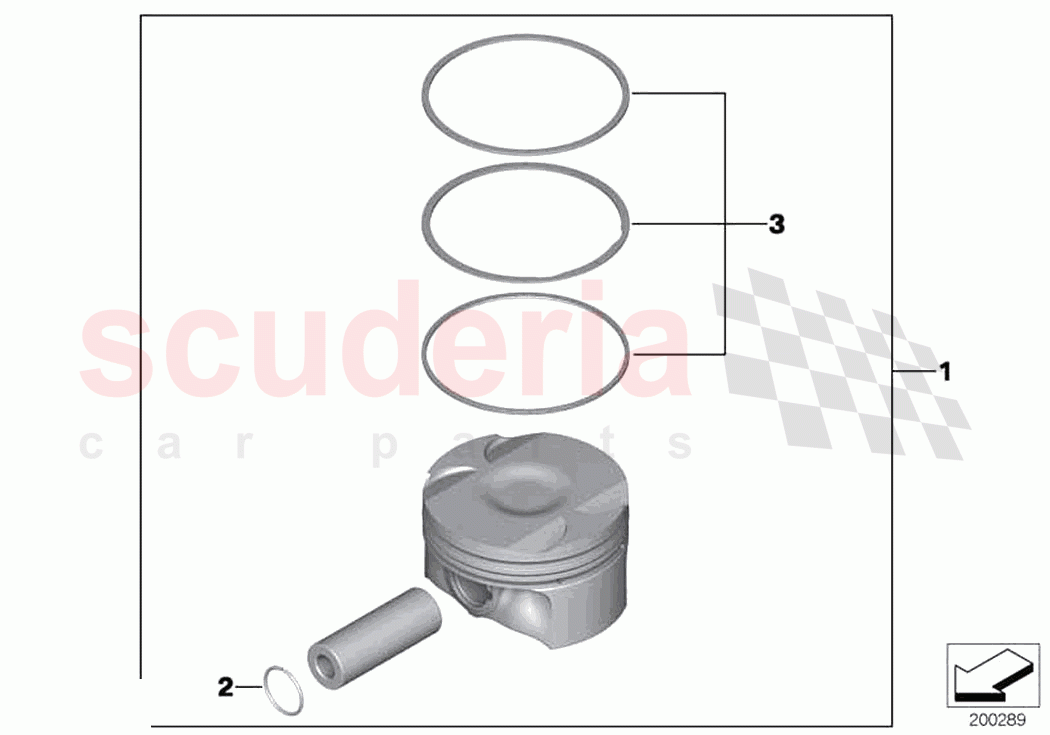 Crankshaft Pistons of Rolls Royce Rolls Royce Ghost RR4(2017-2019)