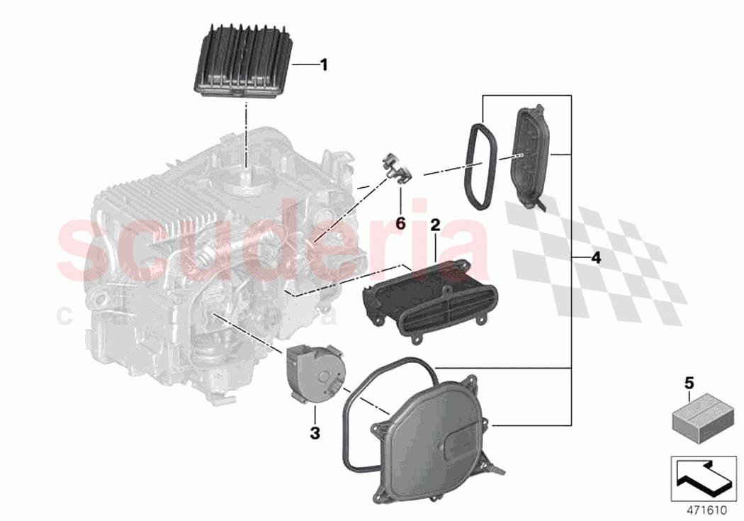 Single parts headlight LED of Rolls Royce Rolls Royce Ghost RR4(2017-2019)
