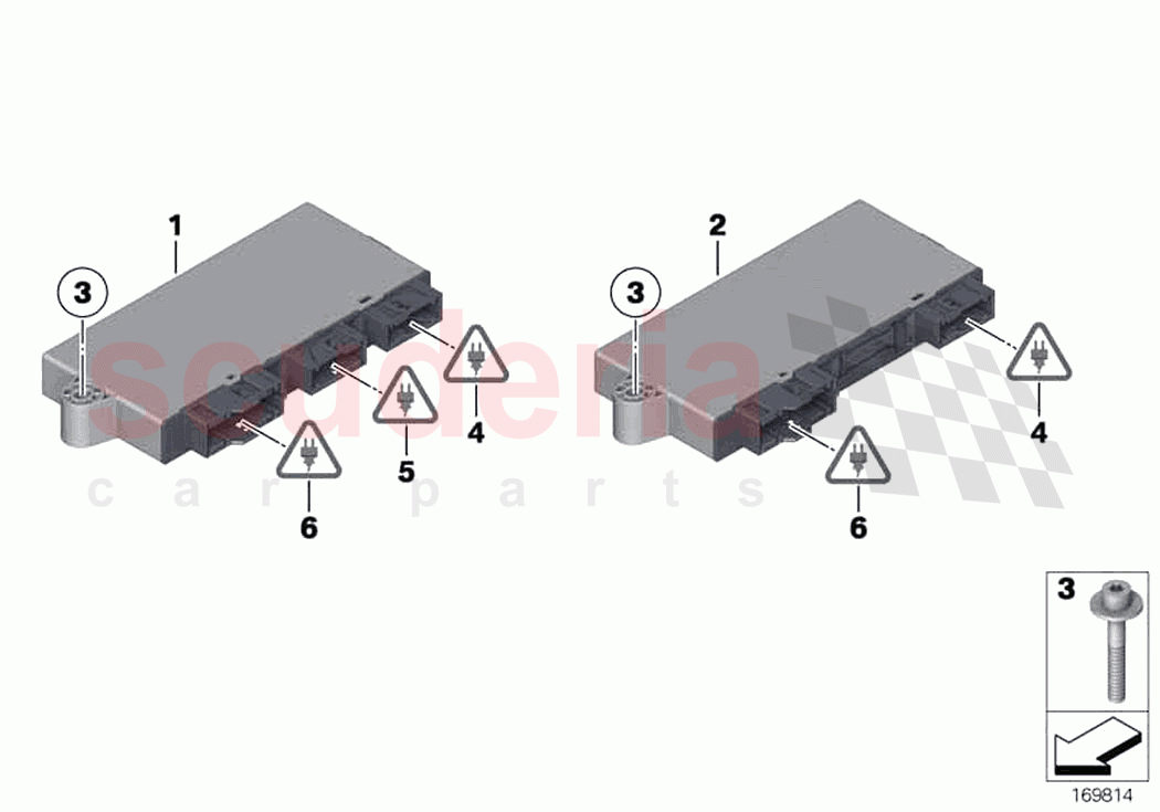 Control unit CAS4 of Rolls Royce Rolls Royce Ghost RR4(2017-2019)