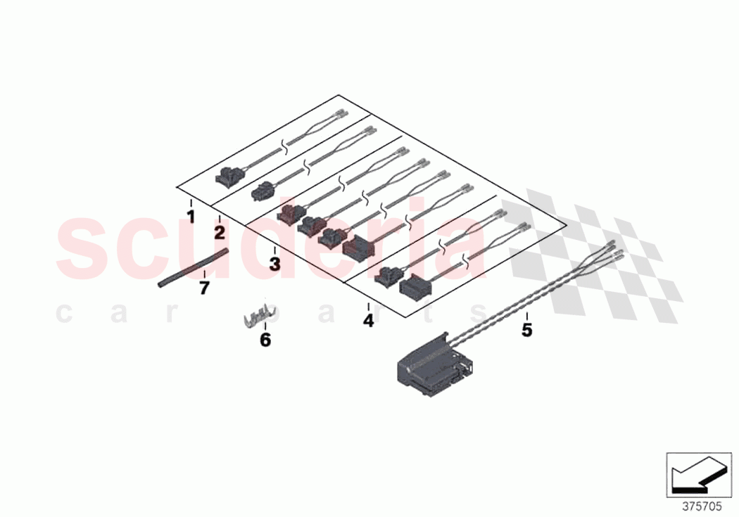 Rep cable airbag of Rolls Royce Rolls Royce Ghost RR4(2017-2019)