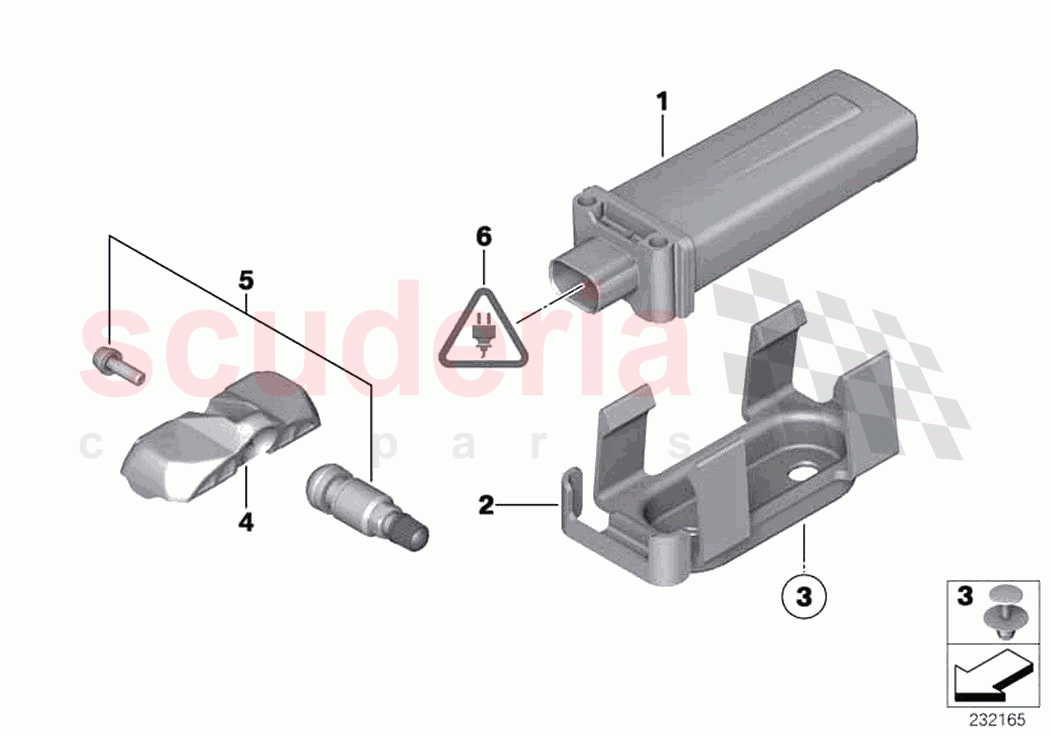 Tire pressure control RDC ctrl unit of Rolls Royce Rolls Royce Ghost RR4(2017-2019)
