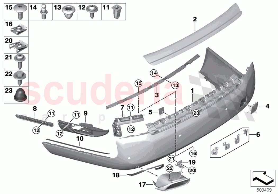 Trim panel rear of Rolls Royce Rolls Royce Phantom Extended RR12(2017-2023)