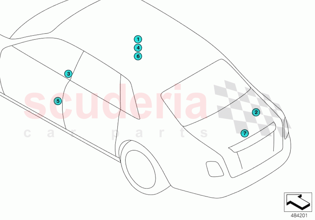 Various signs rear of Rolls Royce Rolls Royce Phantom RR11(2017-2023)