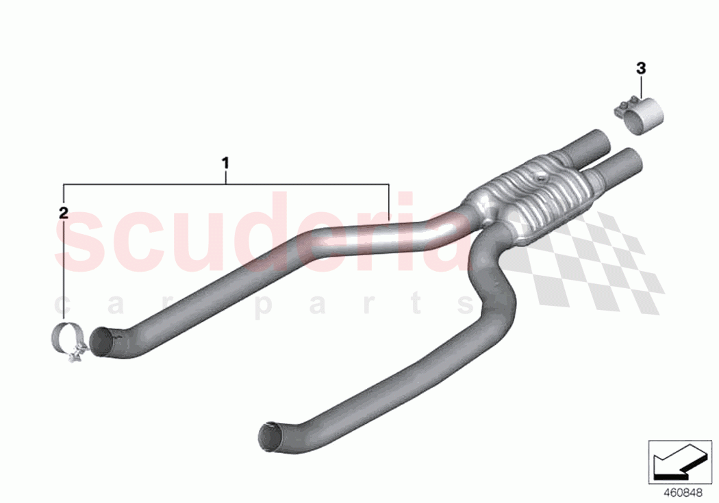 Front silencer of Rolls Royce Rolls Royce Phantom RR11(2017-2023)