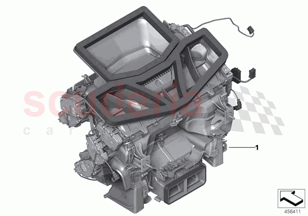 Distributor housing with flaps of Rolls Royce Rolls Royce Phantom RR11(2017-2023)