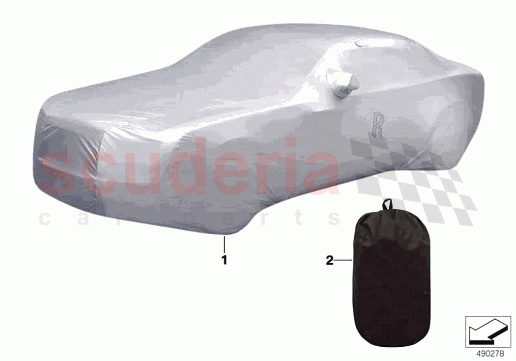 Car Cover Outdoor of Rolls Royce Rolls Royce Phantom RR11(2017-2023)