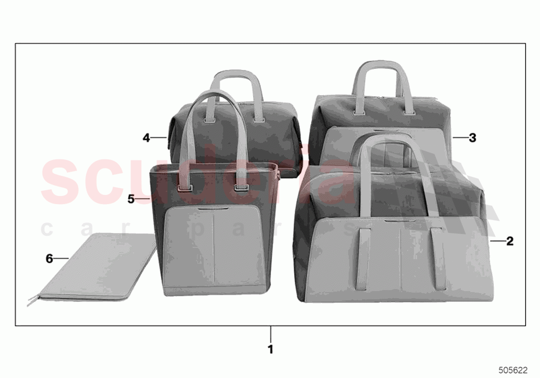Luggage of Rolls Royce Rolls Royce Phantom RR11(2017-2023)