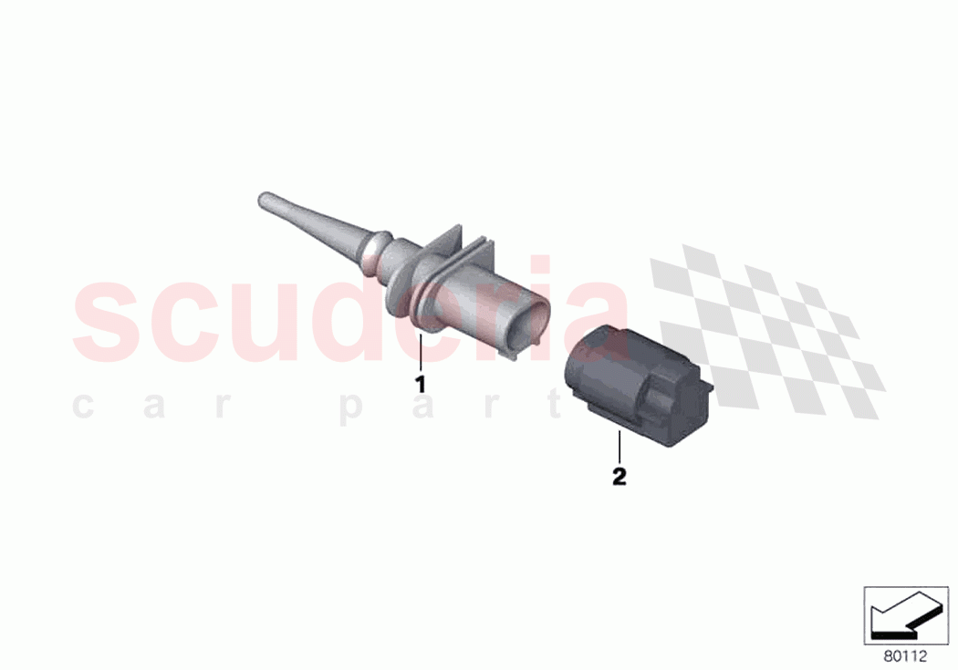 Temperature sensor of Rolls Royce Rolls Royce Wraith RR5(2017-2023)