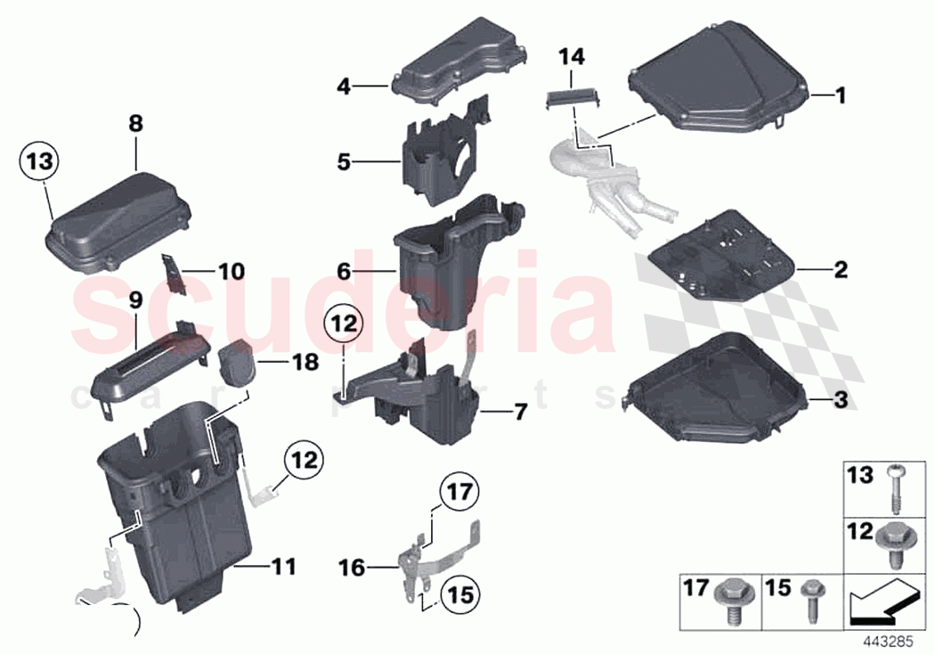 Control unit box of Rolls Royce Rolls Royce Wraith RR5(2017-2023)