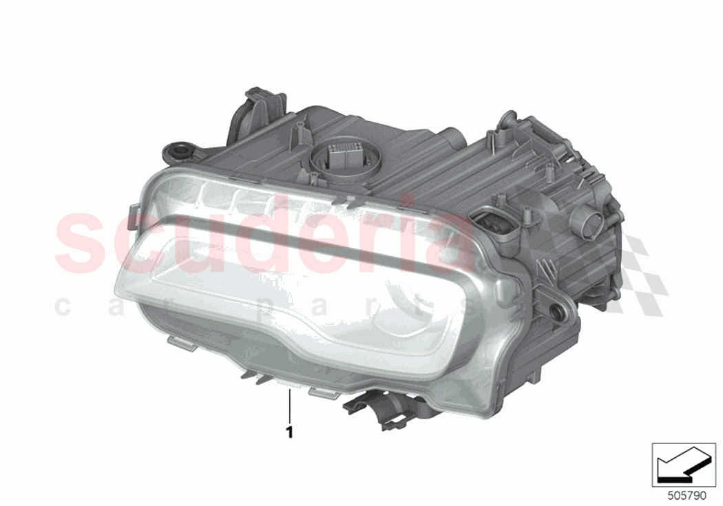 Dark Headlight Retrofit of Rolls Royce Rolls Royce Wraith RR5(2017-2023)