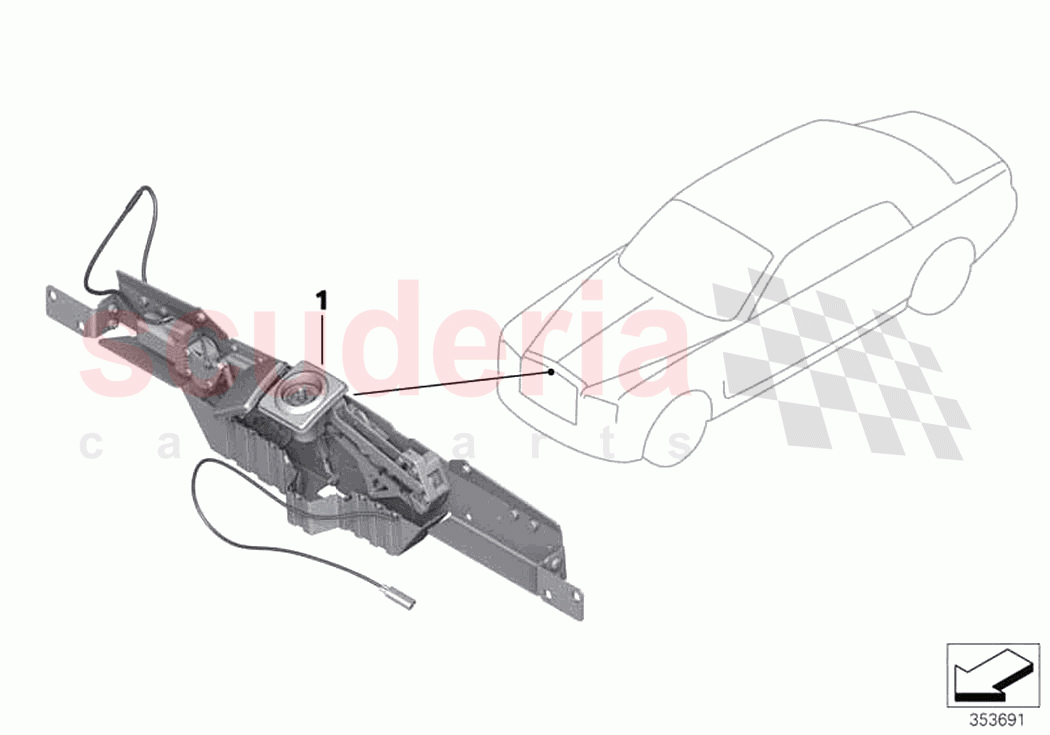 Retrofit kit uplit Spirit of Ecstasy of Rolls Royce Rolls Royce Wraith RR5(2017-2023)