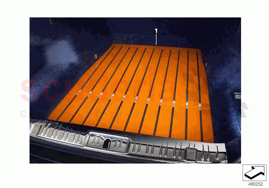 Retrofit leather boot floor of Rolls Royce Rolls Royce Wraith RR5(2017-2023)