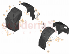 13 - LINERS & NVH - 13.2 - REAR WHEELARCH LINERS