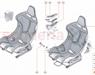 42 - INTERIOR SYSTEMS - 42.7 - SEAT ASSY - LHD