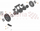 16 - F1 - POWER UNIT - 16.2 - 01 - POWER UNIT - FLYWHEEL + DRIVELINE DAMPER