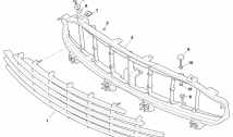 Body Exterior Trim & Ornamentation - Radiator Grille