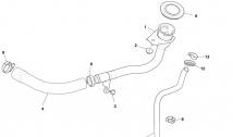Fuel Filler Assembly, Coupe