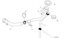 Fuel Filler Cap & Pipe, Coupe